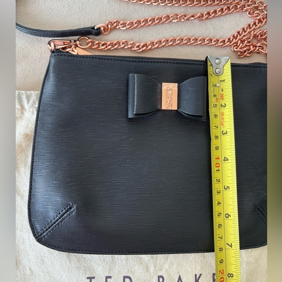 Ted Baker Caisey Black Crossbody Purse - Picture 12 of 12